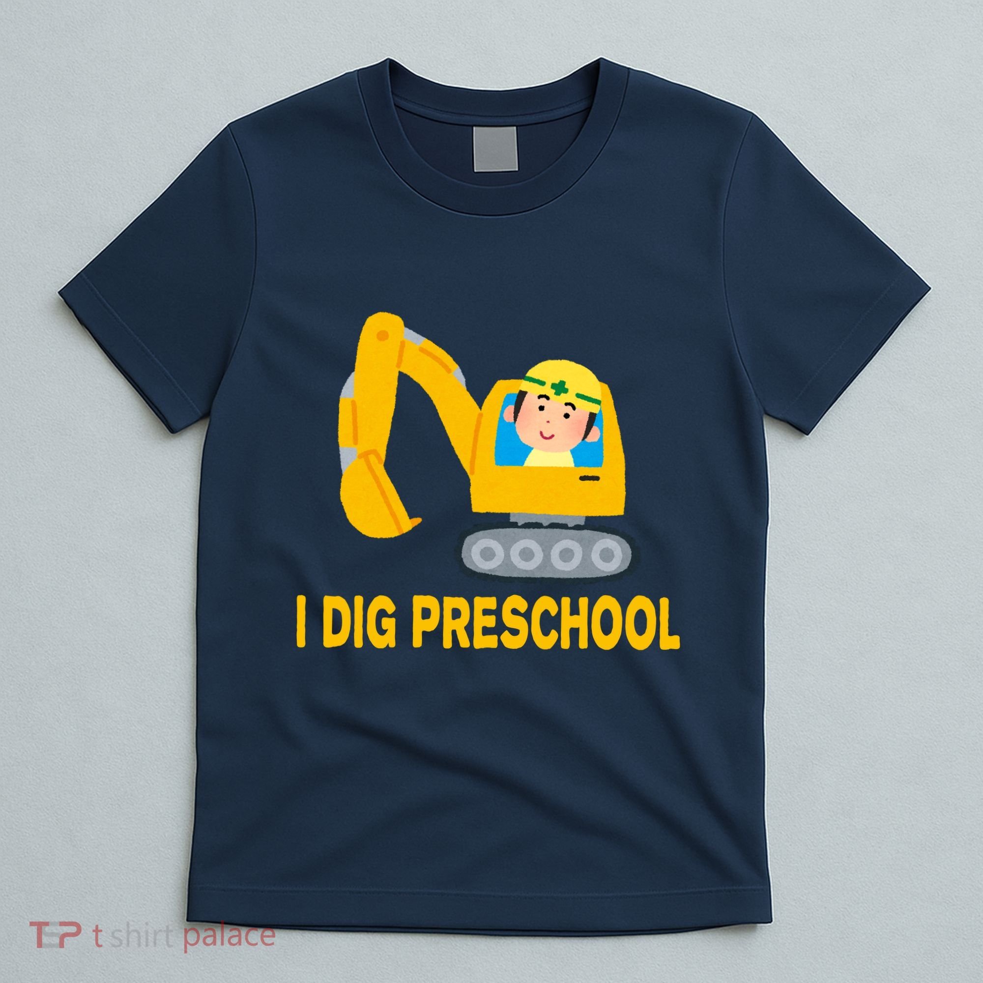 I Dig Preschool Bulldozer T-Shirt