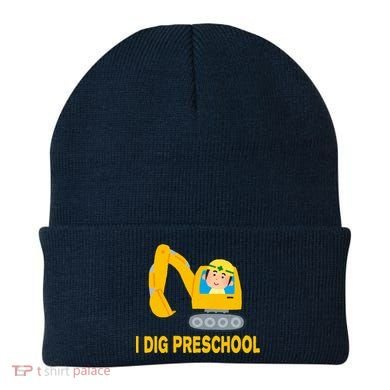 I Dig Preschool Bulldozer Beanie