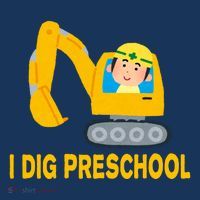 I Dig Preschool Bulldozer Toddler Hoodie thumb 2