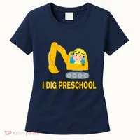 I Dig Preschool Bulldozer Women's T-Shirt thumb 0