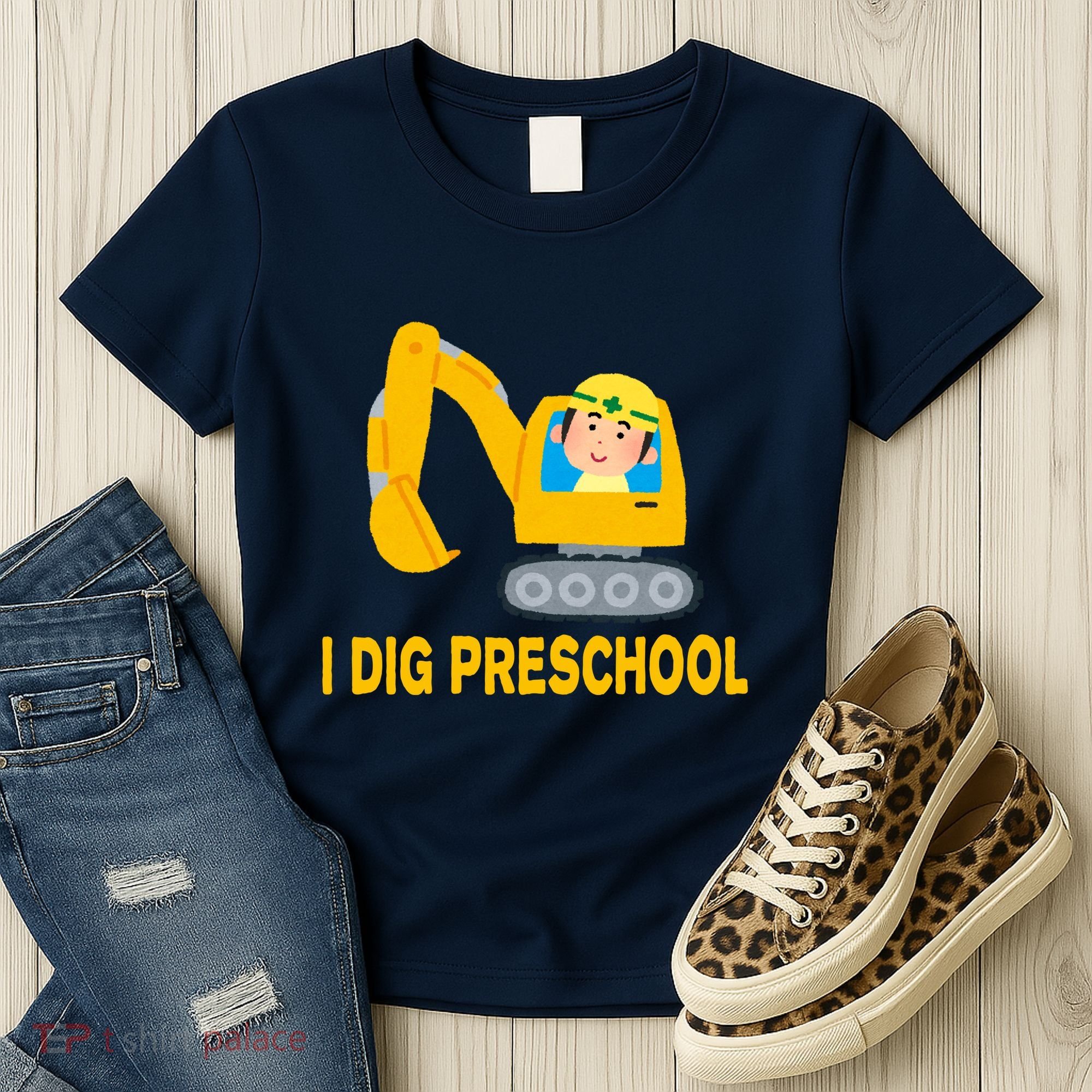 I Dig Preschool Bulldozer Women's T-Shirt