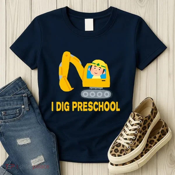 I Dig Preschool Bulldozer Women's T-Shirt