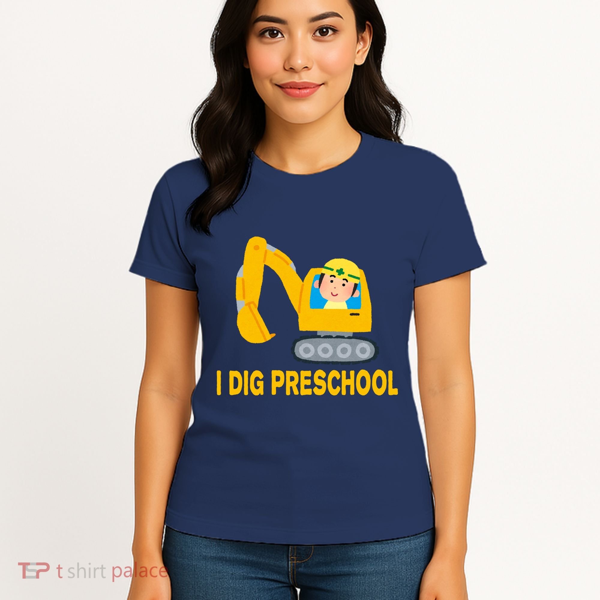 I Dig Preschool Bulldozer Women's T-Shirt