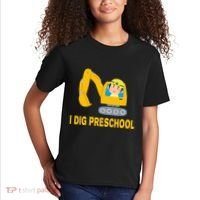 I Dig Preschool Bulldozer Kids T-Shirt thumb 2
