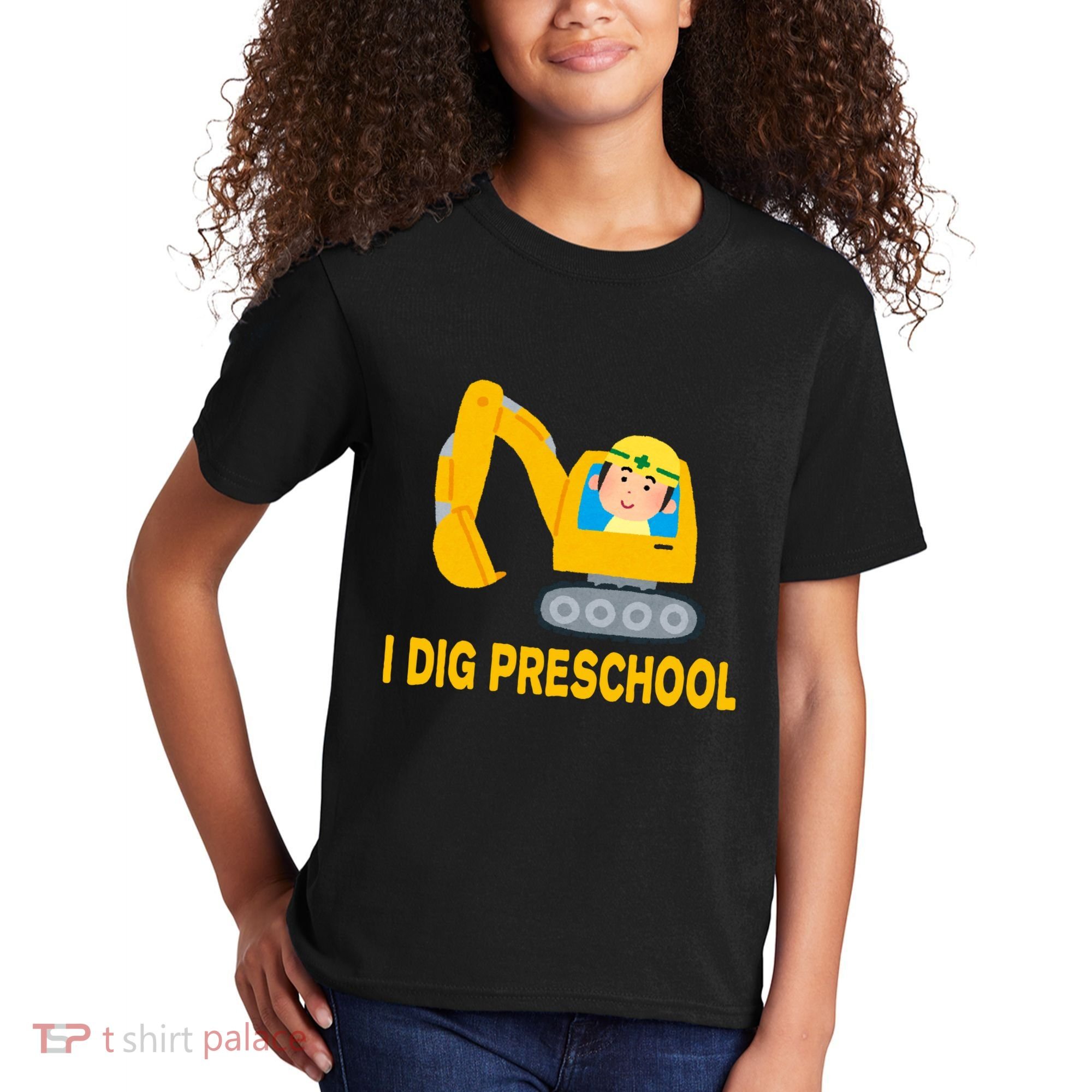 I Dig Preschool Bulldozer Kids T-Shirt