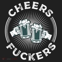 Irish Drinking Quote Cheers Fuckers Funny St Patricks Day Women's Sweatshirt thumb 2