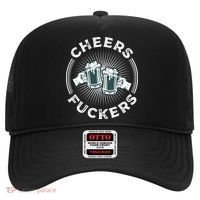 Irish Drinking Quote Cheers Fuckers Funny St Patricks Day Hat thumb 0