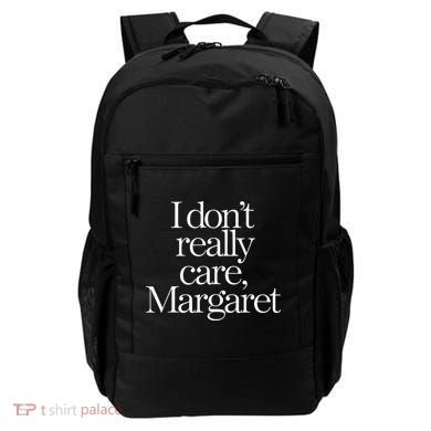 I Dont Really Care Margaret Backpack