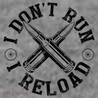 I DonT Run I Reload Gun Rights American Flag Patriots Back Toddler Hoodie thumb 2