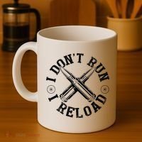 I DonT Run I Reload Gun Rights American Flag Patriots Back Coffee Mug thumb 4