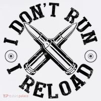 I DonT Run I Reload Gun Rights American Flag Patriots Back Women's Tank Top thumb 5