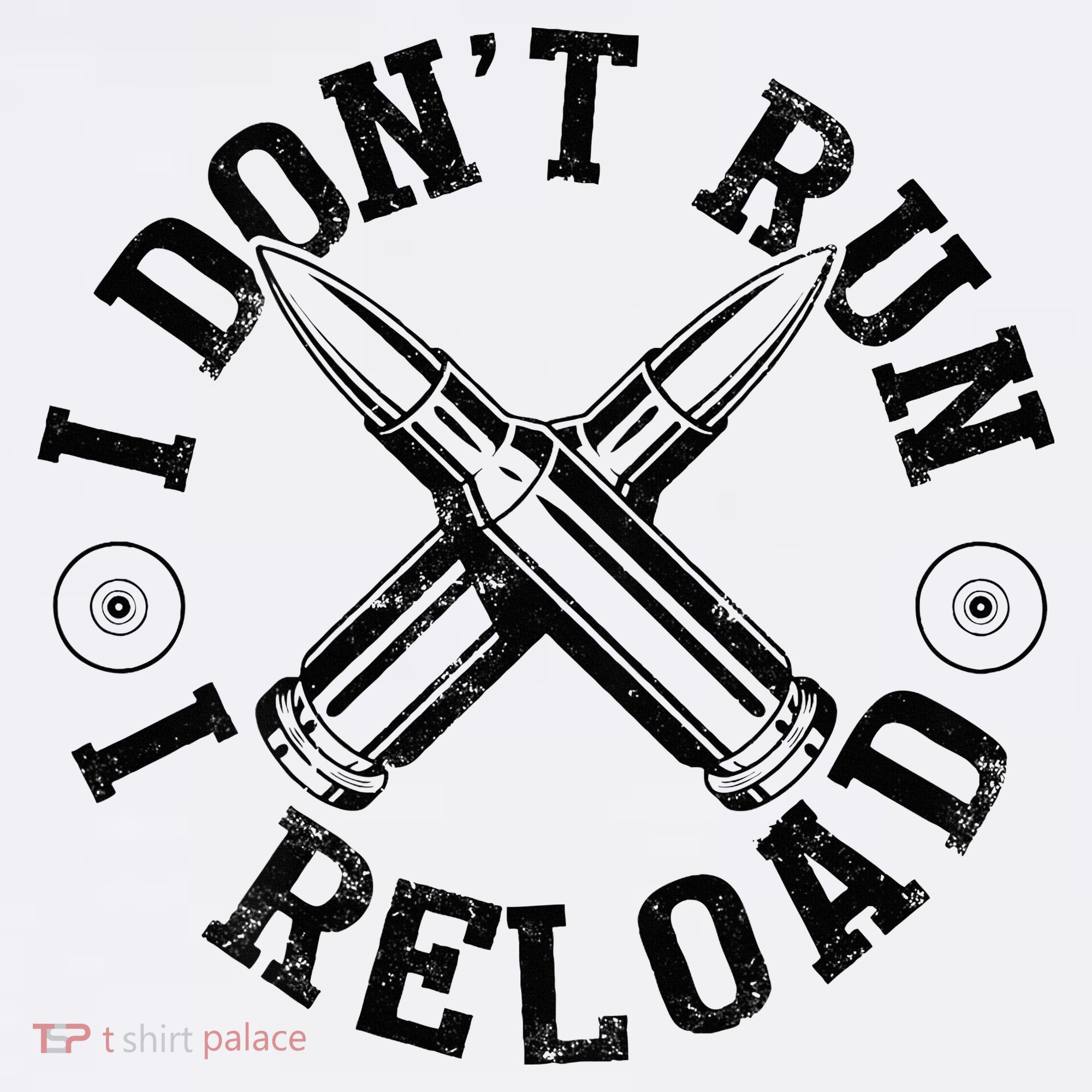 I DonT Run I Reload Gun Rights American Flag Patriots Back Women's Tank Top