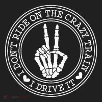 I Dont Ride The Crazy Train I Drive It Women's Sweatshirt thumb 2