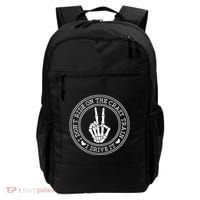 I Dont Ride The Crazy Train I Drive It Backpack thumb 0