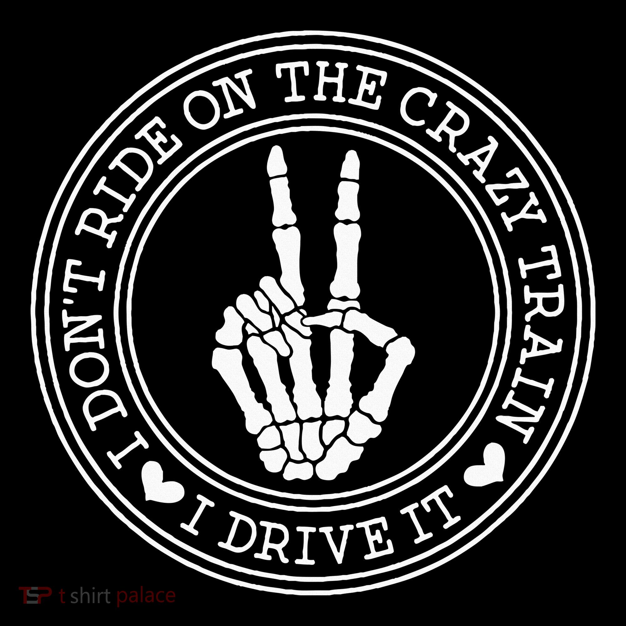 I Dont Ride The Crazy Train I Drive It Backpack