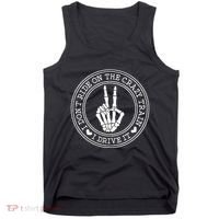 I Dont Ride The Crazy Train I Drive It Tank Top thumb 0