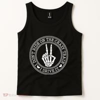 I Dont Ride The Crazy Train I Drive It Tank Top thumb 2