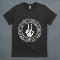 I Dont Ride The Crazy Train I Drive It T-Shirt thumb 4