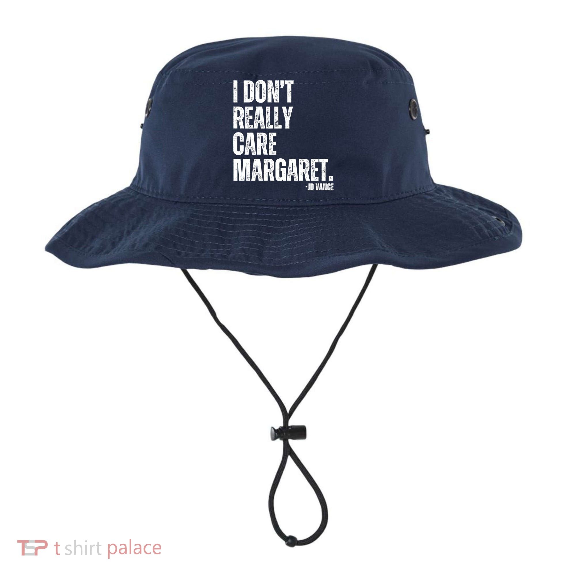 I Don’T Really Care Margaret Jd Vance Funny Minimalist Bucket Hat