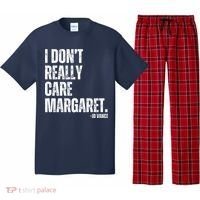 I Don’T Really Care Margaret Jd Vance Funny Minimalist Pajama Set thumb 0