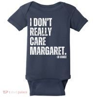 I Don’T Really Care Margaret Jd Vance Funny Minimalist Baby Bodysuit thumb 0