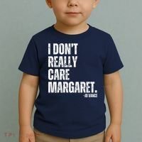 I Don’T Really Care Margaret Jd Vance Funny Minimalist Toddler T-Shirt thumb 2