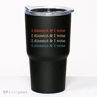I Dissent Rbg Ruth Bader Ginsburg Feminist Tumbler thumb 0