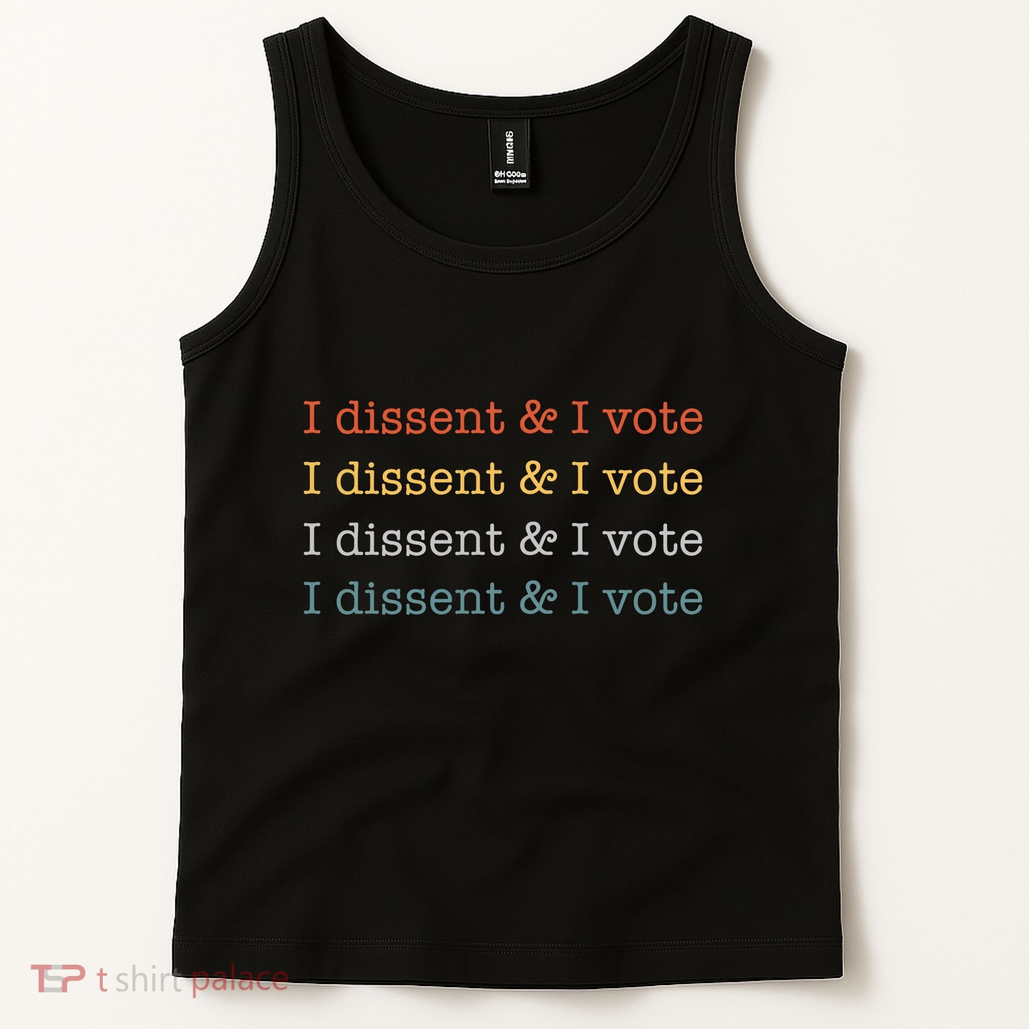 I Dissent Rbg Ruth Bader Ginsburg Feminist Tank Top