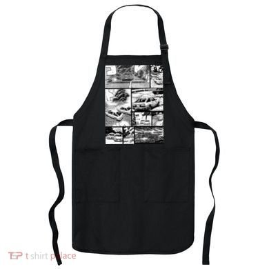 Initial D Racing Manga Wall Design (Version 2) Apron