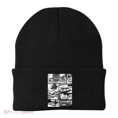 Initial D Racing Manga Wall Design (Version 2) Beanie