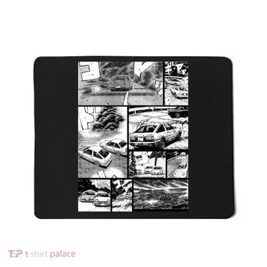 Initial D Racing Manga Wall Design (Version 2) Mousepad