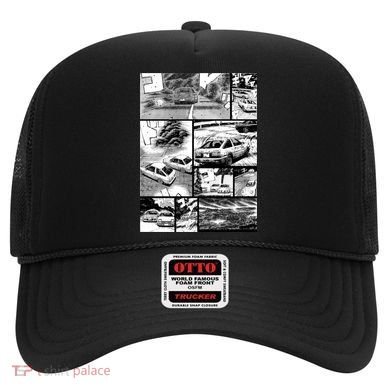 Initial D Racing Manga Wall Design (Version 2) Hat