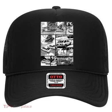 Initial D Racing Manga Wall Design (Version 2) Hat