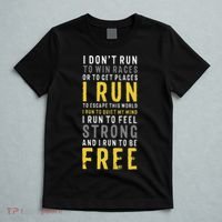 I Dont Run To Win Race Or To Get Places Running T-Shirt thumb 5