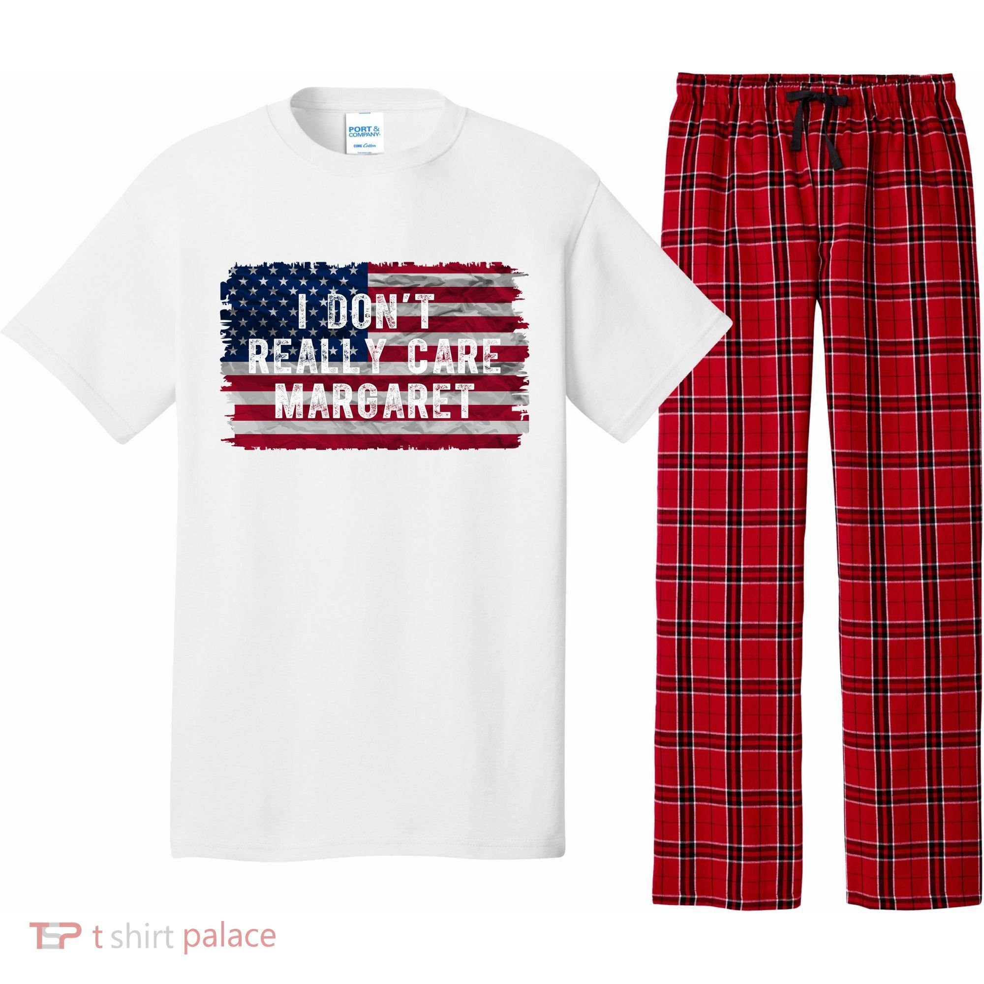 I DonT Really Care Margaret Pajama Set