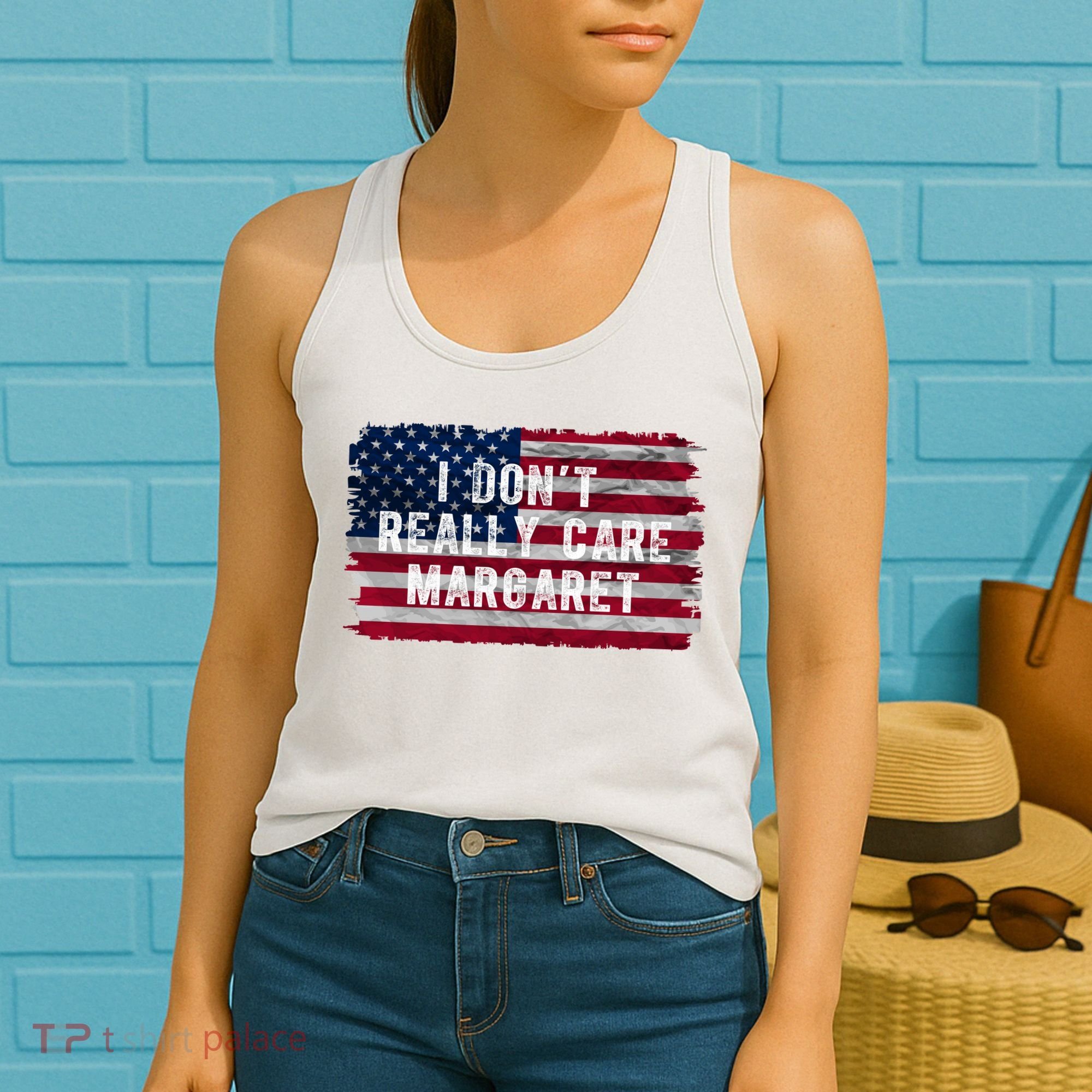 I DonT Really Care Margaret Women's Tank Top
