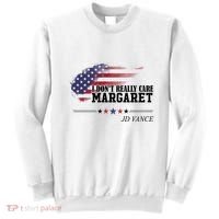 I DonT Really Care Margaret American Flag Jd Vance Sweatshirt thumb 0