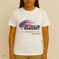I DonT Really Care Margaret American Flag Jd Vance T-Shirt thumb 4
