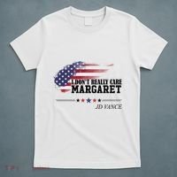 I DonT Really Care Margaret American Flag Jd Vance T-Shirt thumb 5
