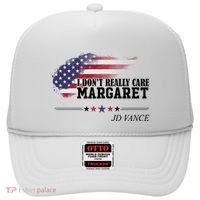 I DonT Really Care Margaret American Flag Jd Vance Hat thumb 0