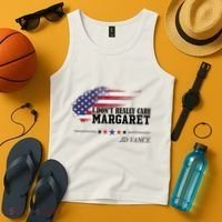 I DonT Really Care Margaret American Flag Jd Vance Tank Top thumb 4