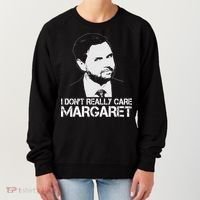 I Dont Really Care Margaret Minimalist Jd Vance Women's Sweatshirt thumb 0