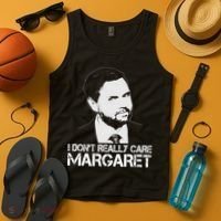 I Dont Really Care Margaret Minimalist Jd Vance Tank Top thumb 4