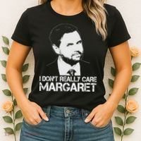 I Dont Really Care Margaret Minimalist Jd Vance Women's T-Shirt thumb 2