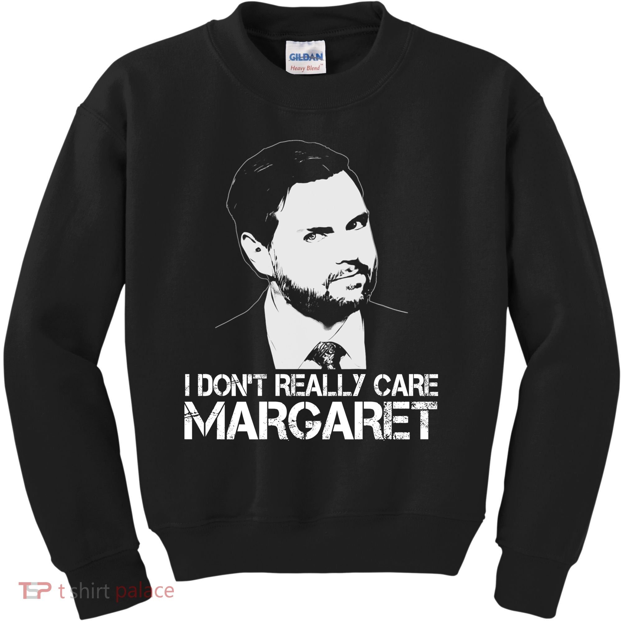I Dont Really Care Margaret Minimalist Jd Vance Kids Sweatshirt