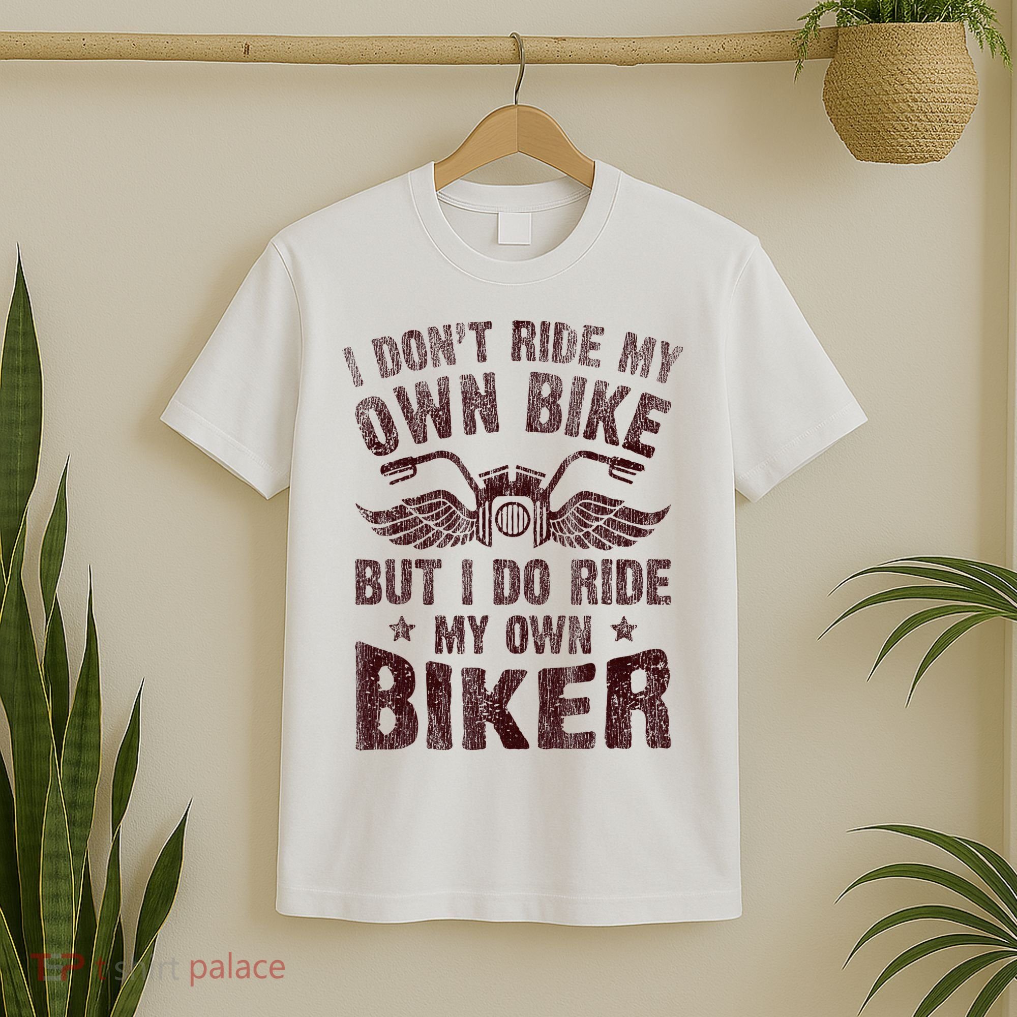 I Dont Ride My Own Bike But I Do Ride My Own Biker Retro T-Shirt