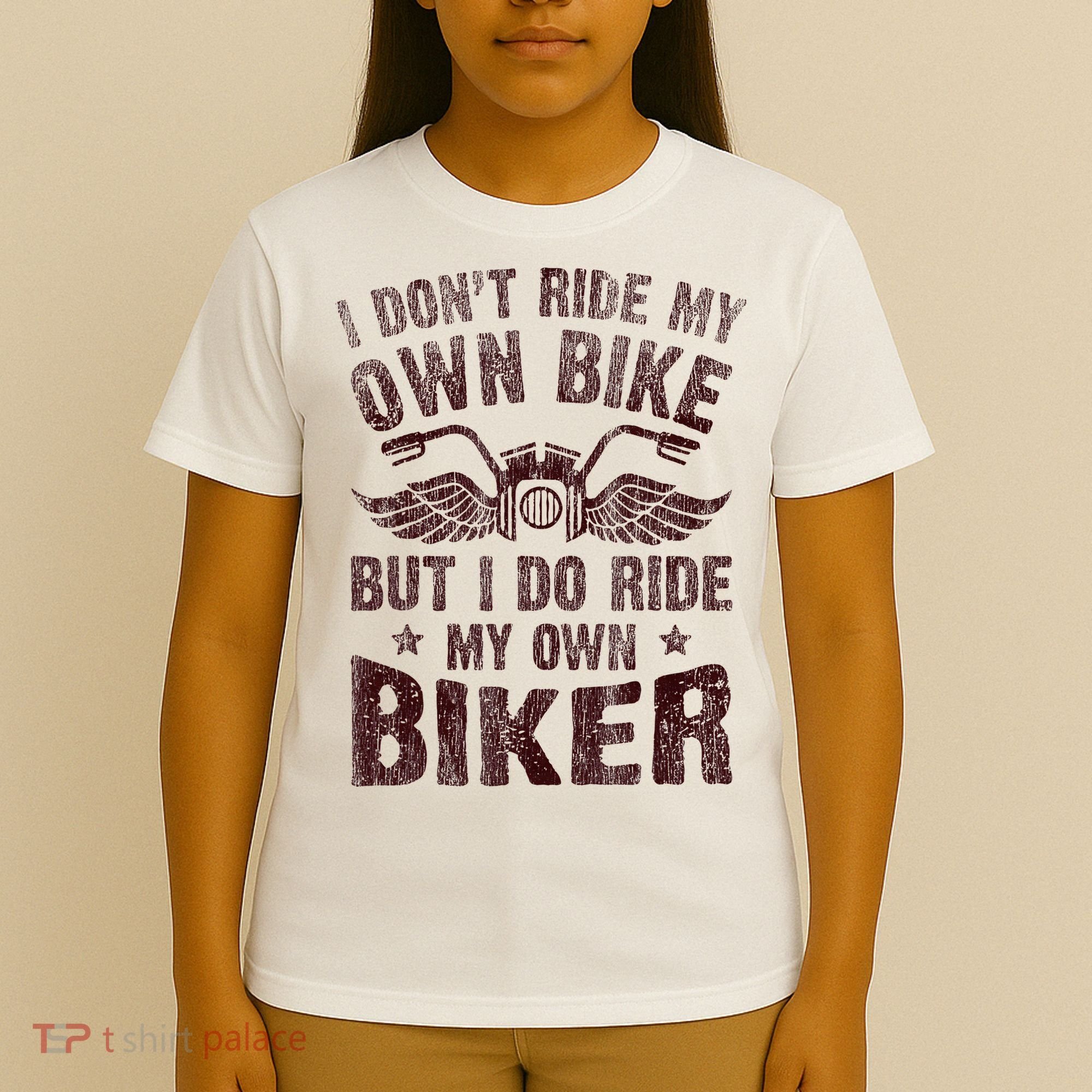 I Dont Ride My Own Bike But I Do Ride My Own Biker Retro T-Shirt