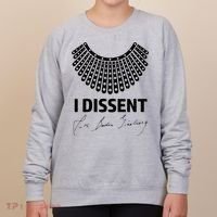 I Dissent Rbg Ruth Bader Ginsburg Rights Equality Women's Sweatshirt thumb 0
