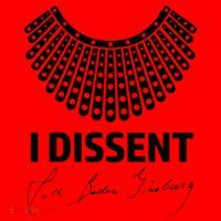 I Dissent Rbg Ruth Bader Ginsburg Rights Equality Santa Hat thumb 1