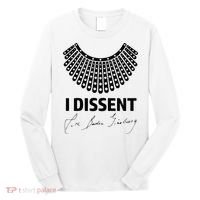 I Dissent Rbg Ruth Bader Ginsburg Rights Equality Long Sleeve Shirt thumb 0